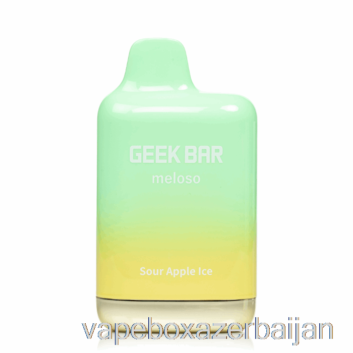 Vape Smoke Geek Bar Meloso MAX 9000 Disposable Sour Apple Ice